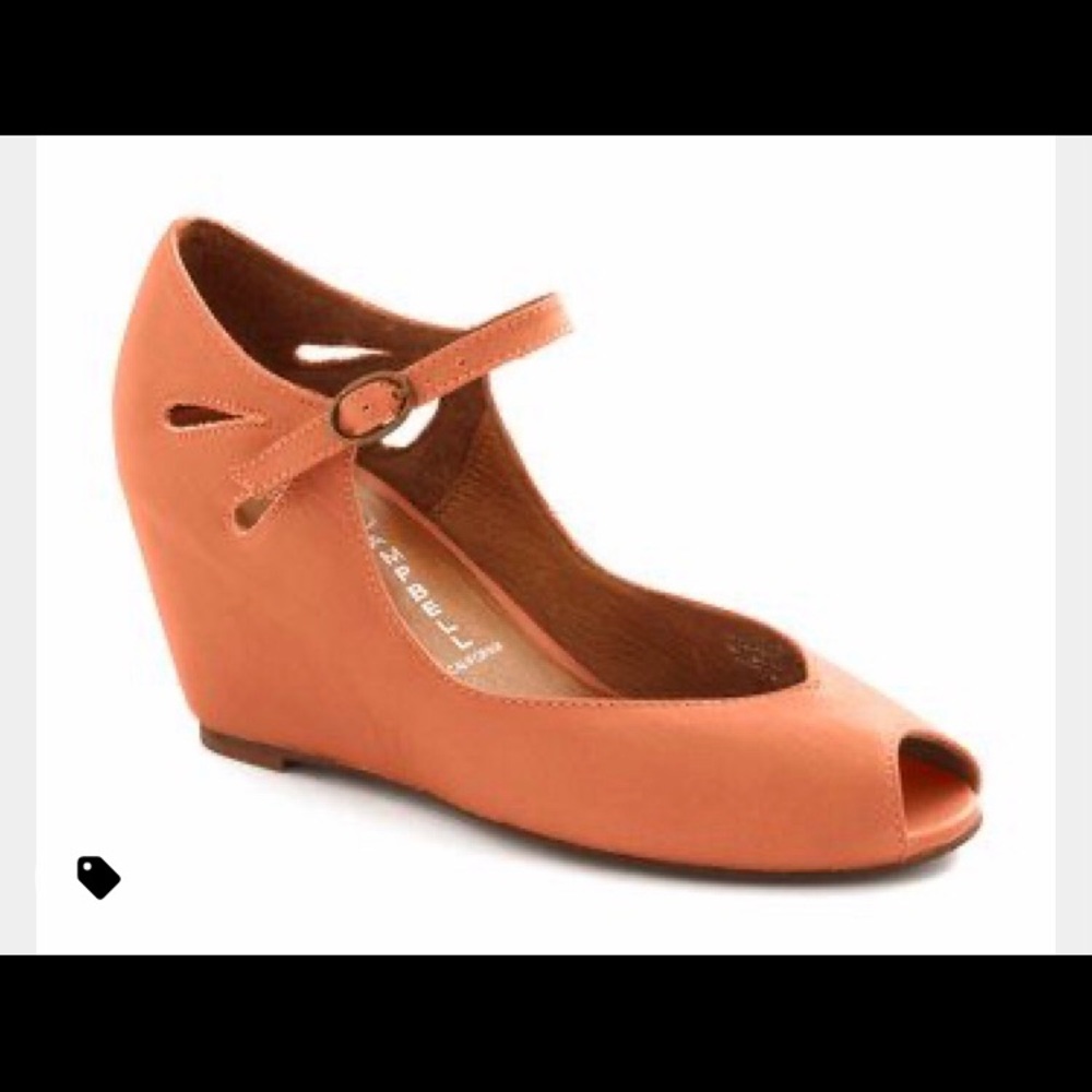 Jeffrey Campbell Hello Darling leather wedges